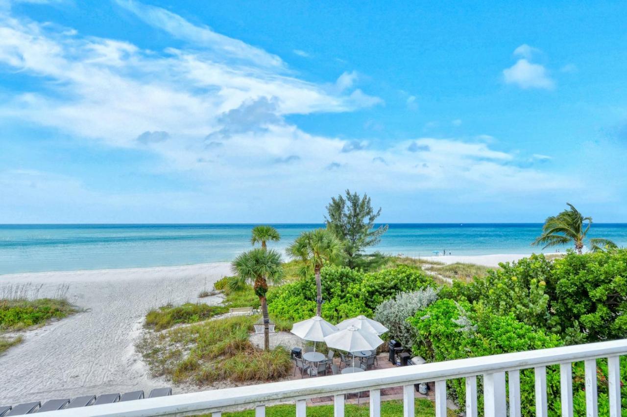 Laplaya 201C Breathtaking Gulf Panorama From This Corner End Unit With A Private Stairway To The Beach Longboat Key Bagian luar foto