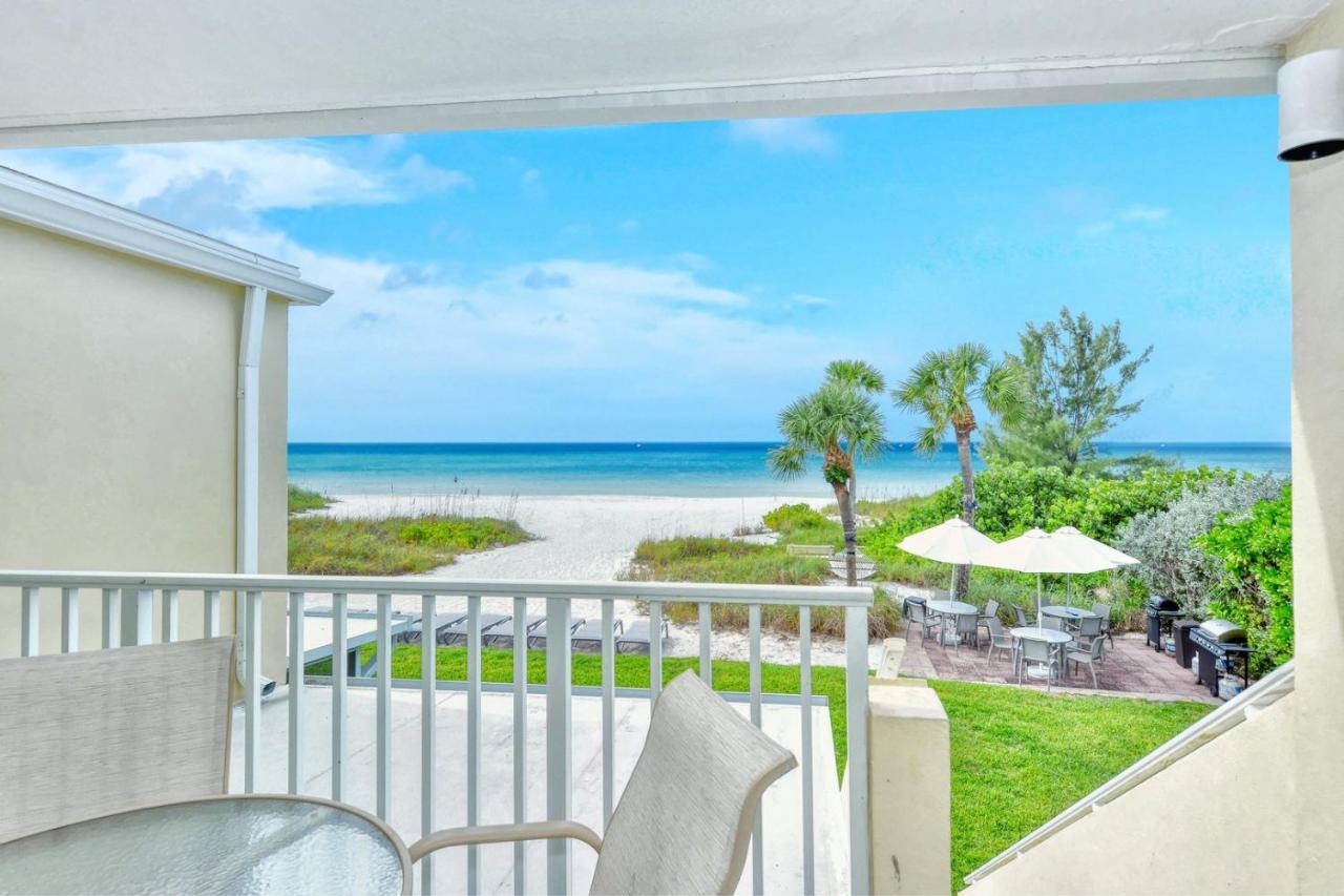 Laplaya 201C Breathtaking Gulf Panorama From This Corner End Unit With A Private Stairway To The Beach Longboat Key Bagian luar foto