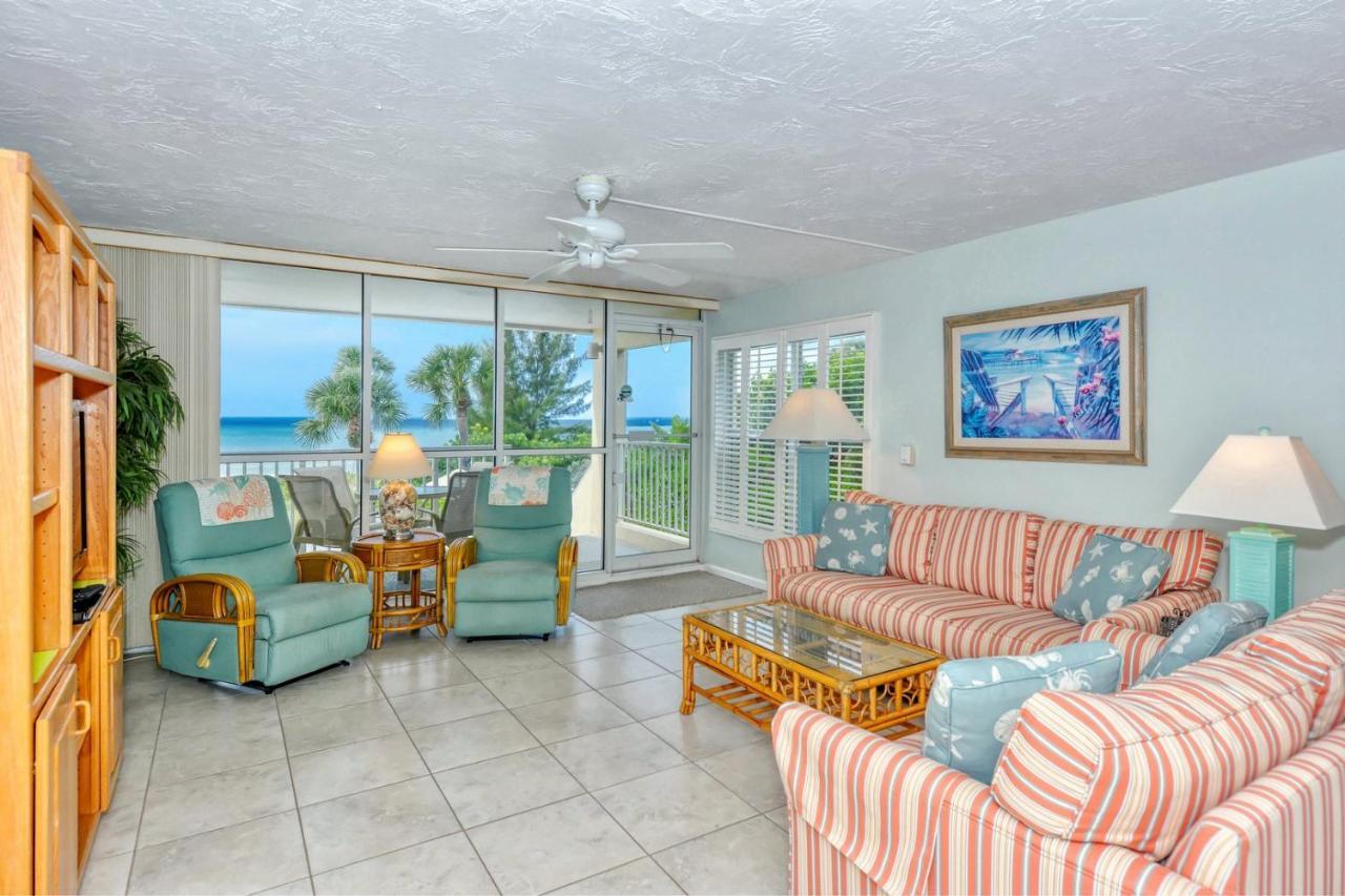 Laplaya 201C Breathtaking Gulf Panorama From This Corner End Unit With A Private Stairway To The Beach Longboat Key Bagian luar foto