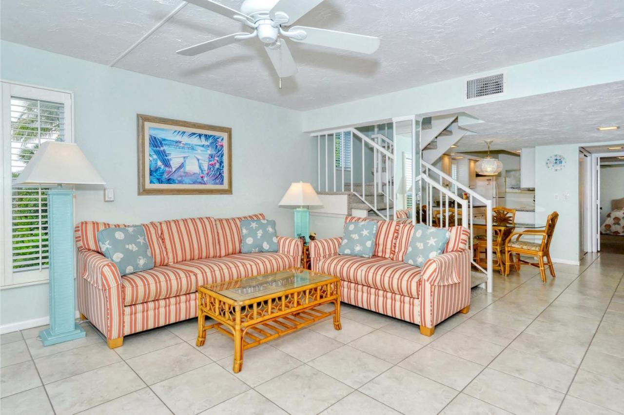 Laplaya 201C Breathtaking Gulf Panorama From This Corner End Unit With A Private Stairway To The Beach Longboat Key Bagian luar foto