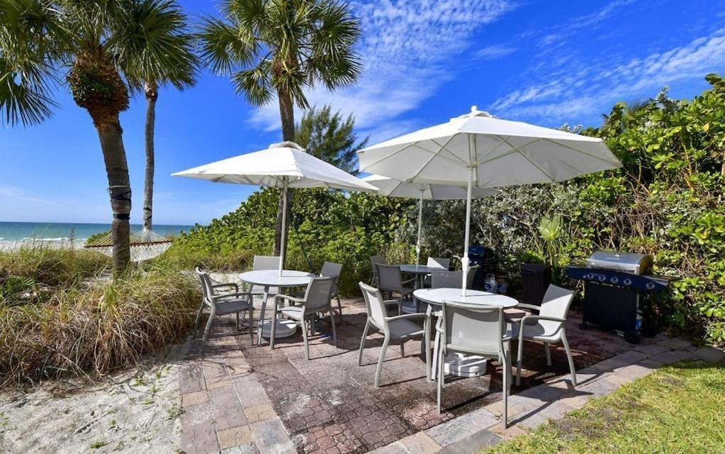 Laplaya 201C Breathtaking Gulf Panorama From This Corner End Unit With A Private Stairway To The Beach Longboat Key Bagian luar foto